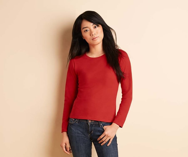 Gildan 76400L Ladies Longsleeve